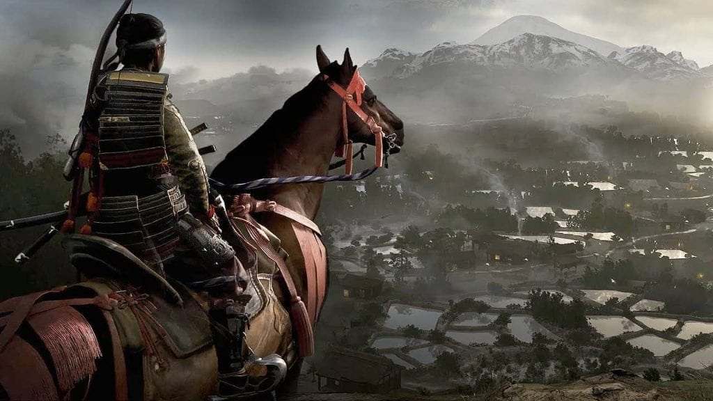 ghost of tsushima horse min