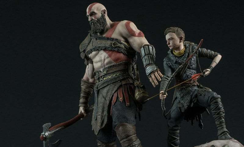 god of war statue sony feature