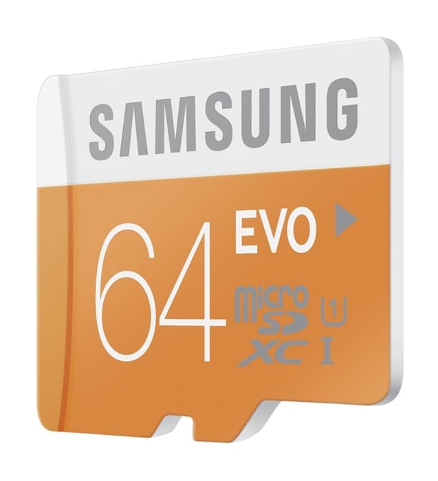 0010554 samsung evo 64gb micro sd memory card ultra class 10 sdxc up to 48mbs with adapter