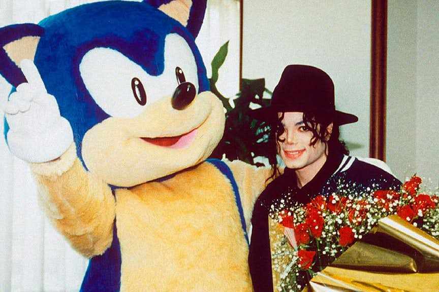 Very Important Nerds: 10 celebrità dall'animo geek 7 Michael-Jackson-Sonic-vip-nerd