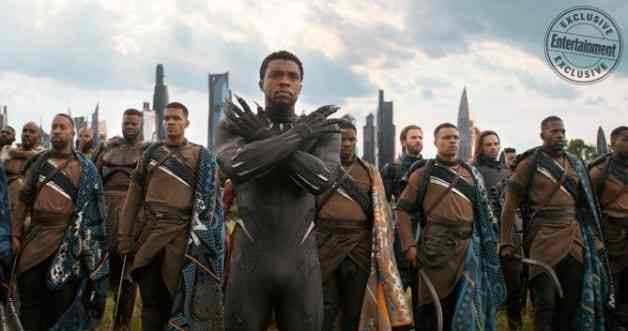 Avengers Infinity War Black Panther EW