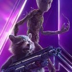 avengers infinity war character posters rocket and groot 1099259 min