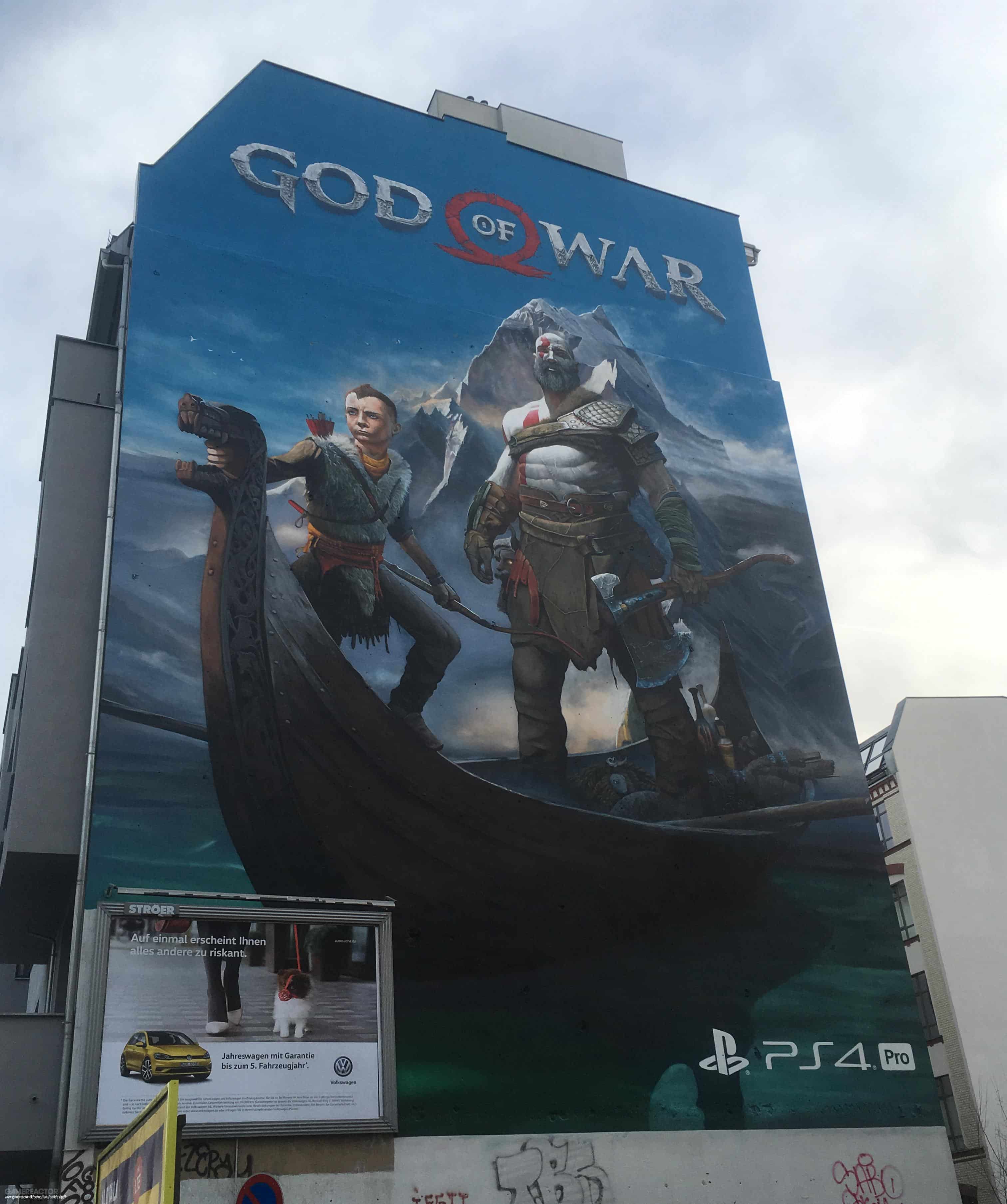 graffito di God of War