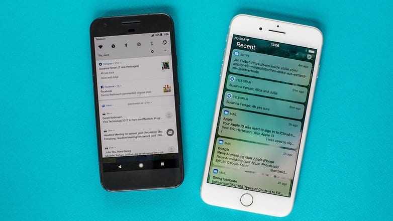 betas android o vs ios 11 notifications w782 min