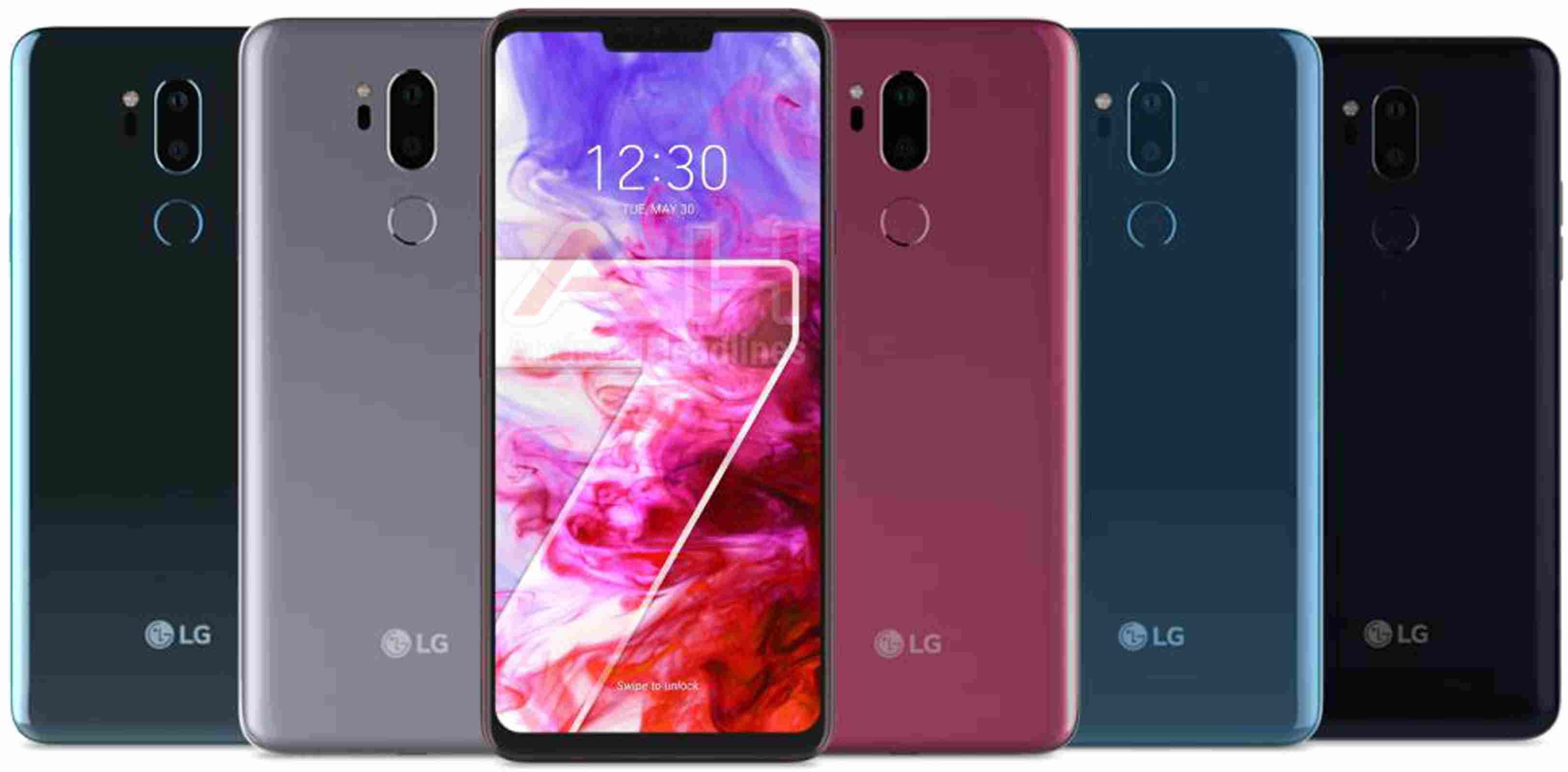 lg g7 thinq render android headlines