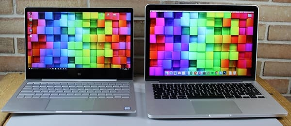 xiaomi air vs macbook pro min