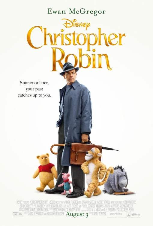 christopher robin ritorno al bosco dei 100 acri poster originale winnie the pooh disney min