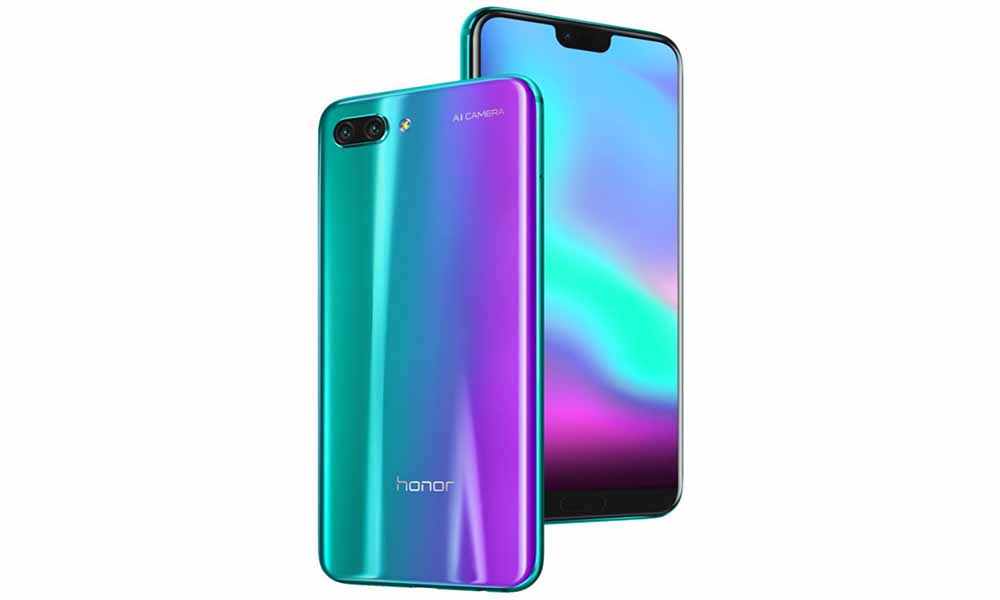 honor 10 copertina