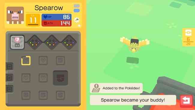 pokemon quest shiny pokemon spearow