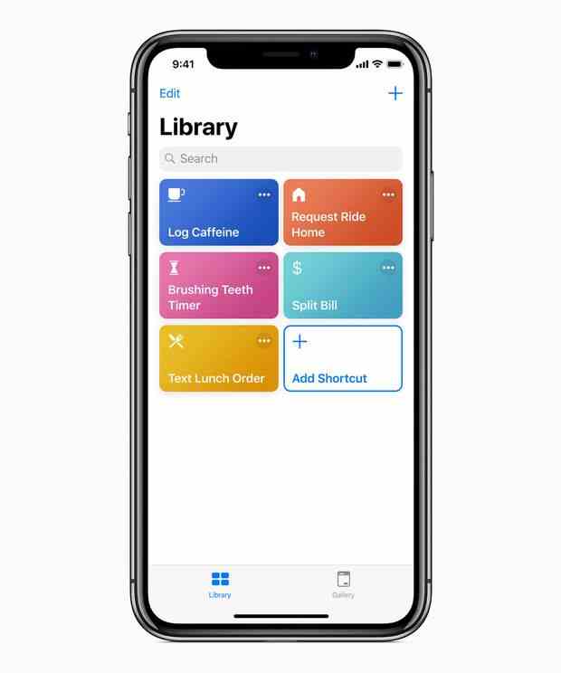 ios12 siri shortcuts library 06042018 min