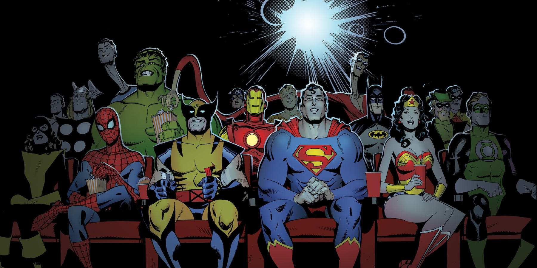 Marvel DC Comics Superheroes