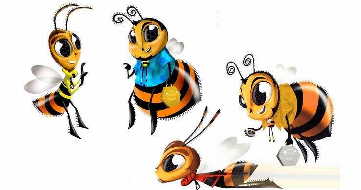 concept art sui personaggi della pellicola bee movie maxw 1280
