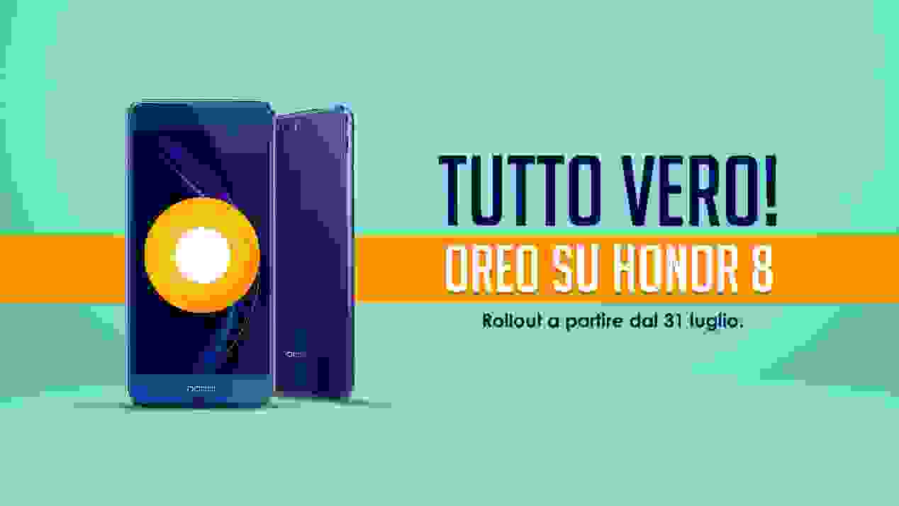 honor 8 oreo ufficiale