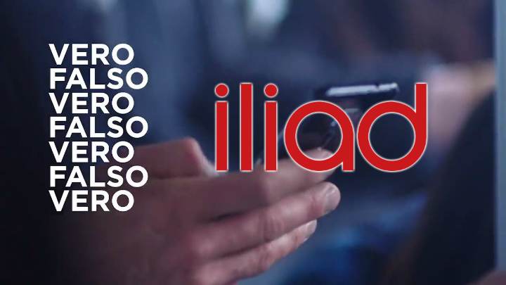 iliad spot tv vero falso