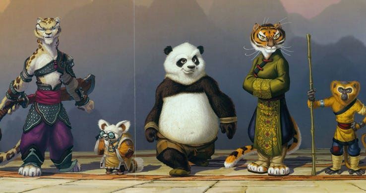 kung fu panda e la sua banda maxw 1280