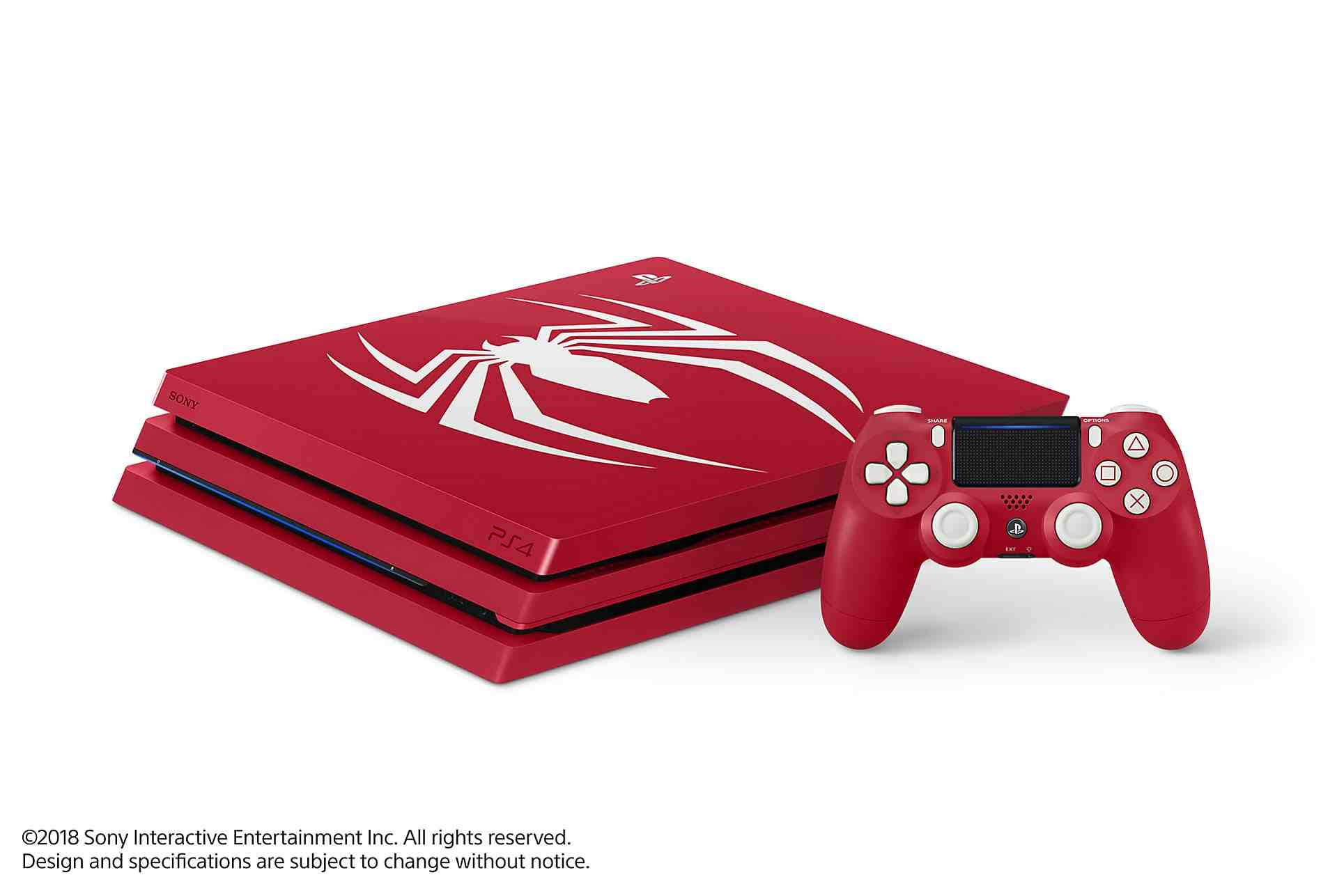 limited edition marvels spider man ps4 pro bundle product shot 09 ps4 us 19jul18 min