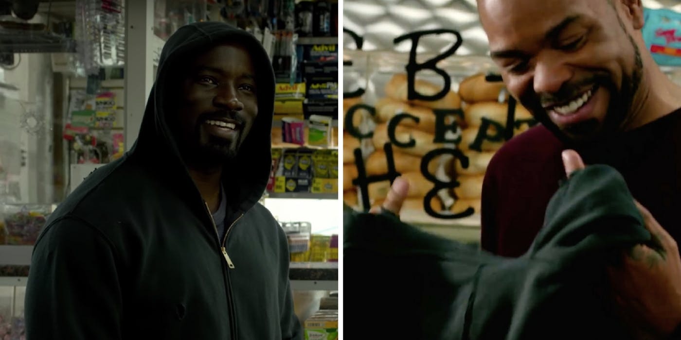 Luke Cage Mike Colter and Method Man
