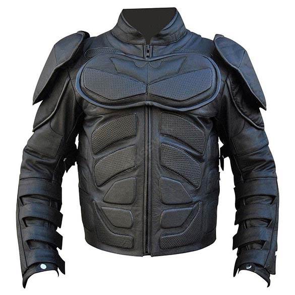 batman leather jacket black leather dark knight motorcycle jacket
