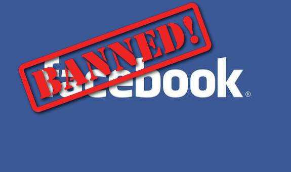 facebook banned logo