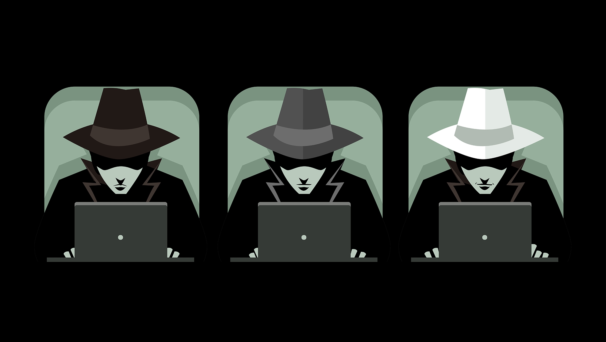 white hat grey hat black hat hackers
