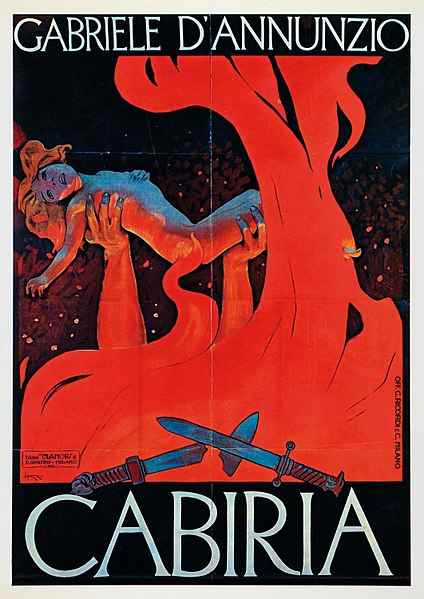 424px Cabiria Poster Metlicovitz min