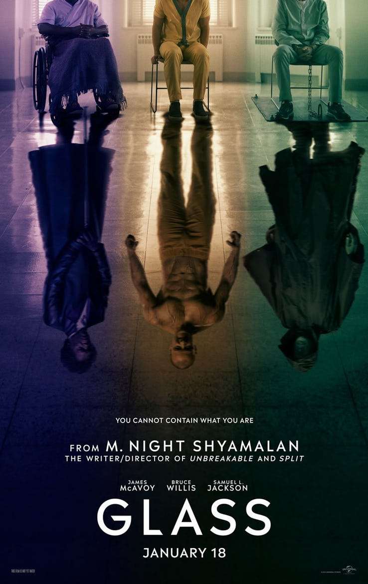 Glass teaser poster