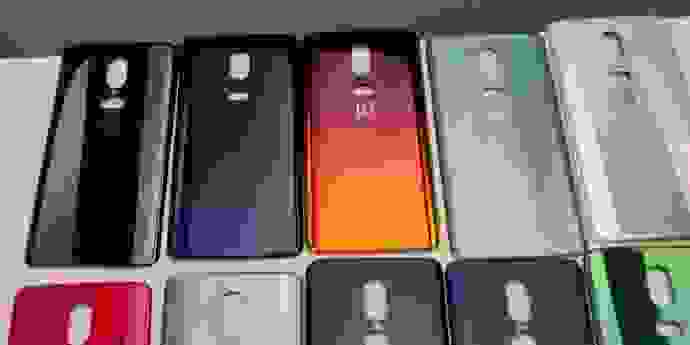 OnePlus 6 color prototypes c