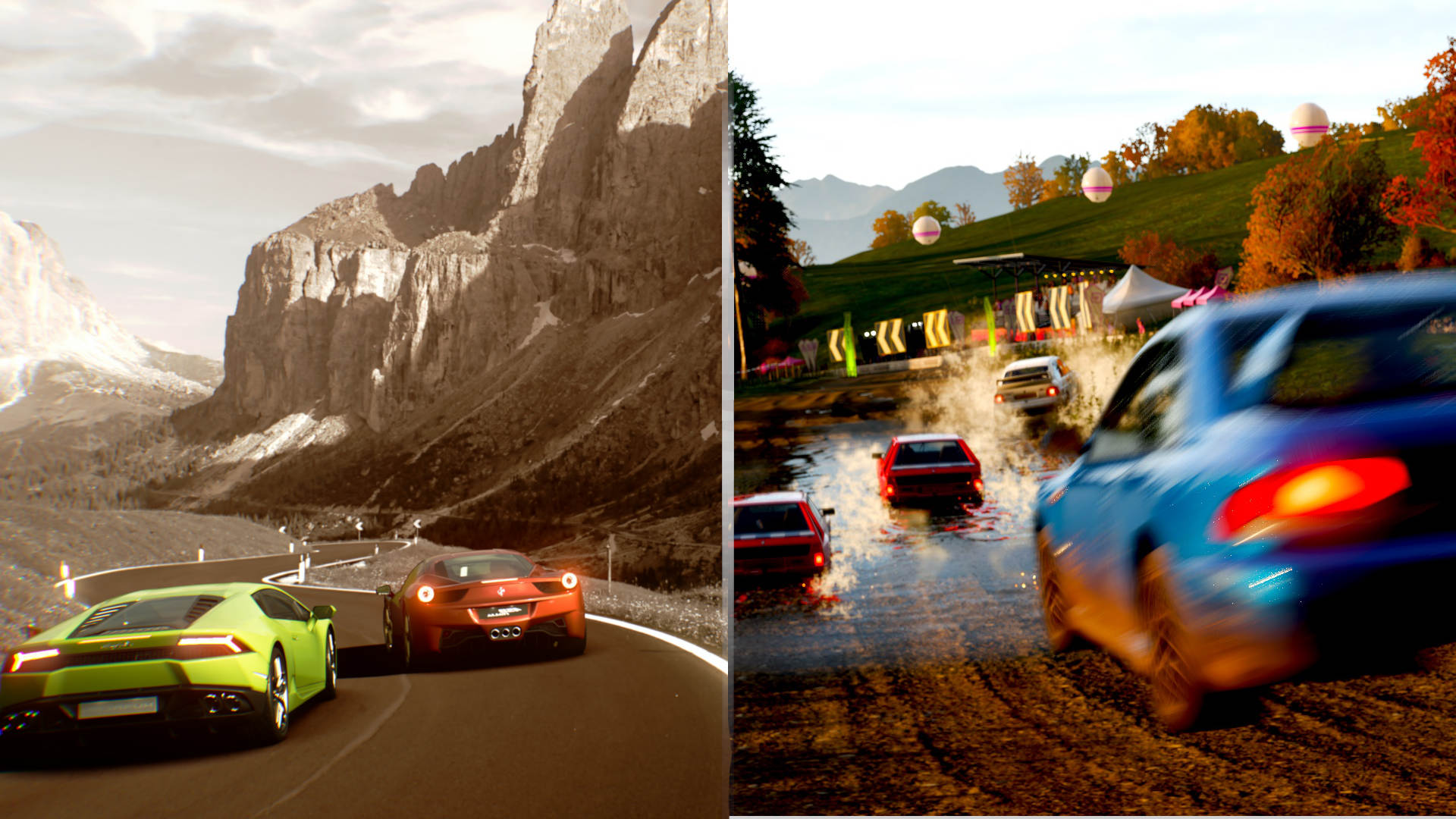 Copertina Forza Horizon vs GT Sport
