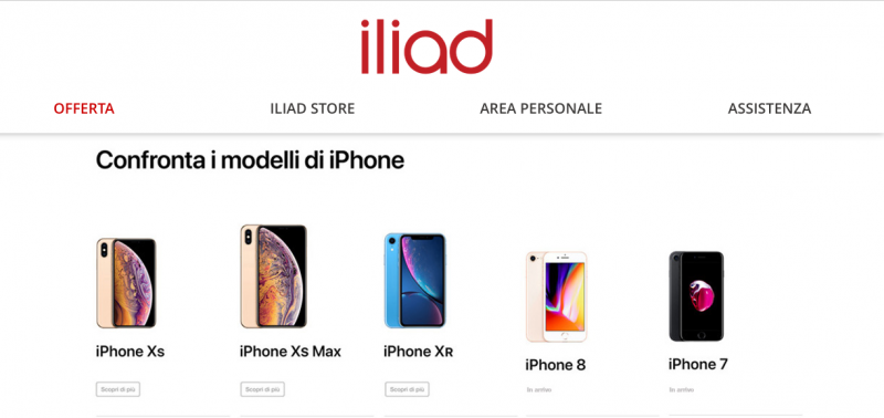 Iliad iPhone