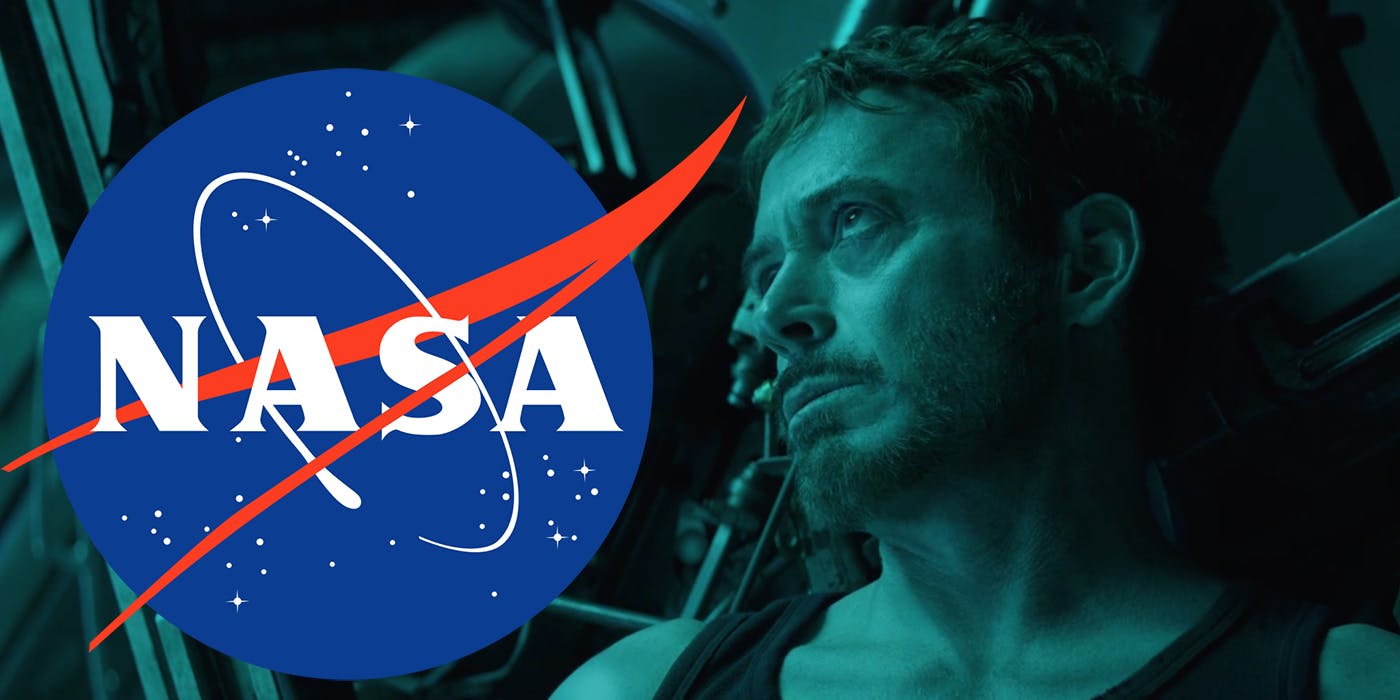 NASA and Tony Stark Avengers Endgame Header