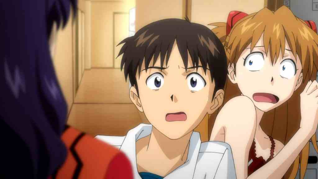 Shinji and Asuka Rebuild 01