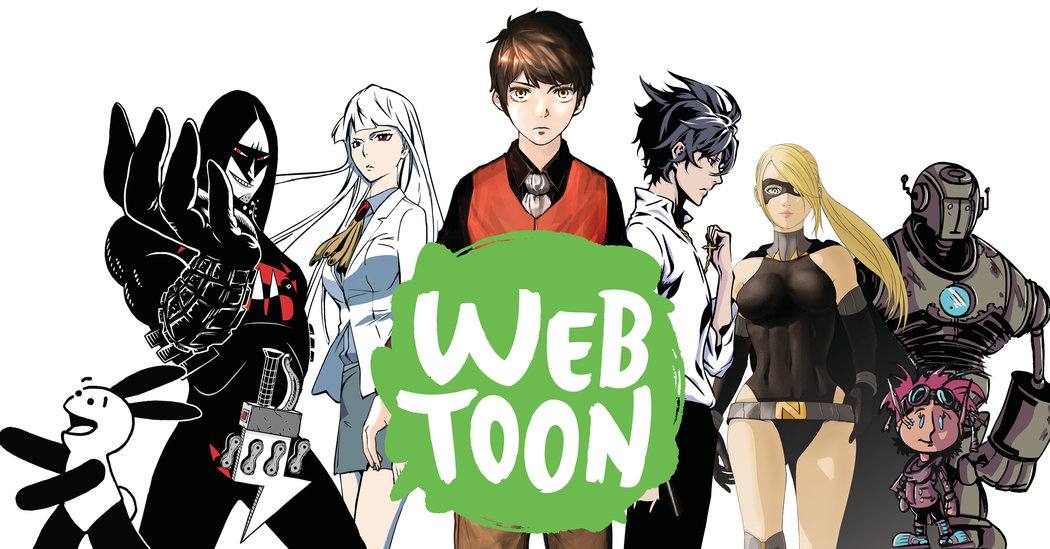 il sito coreano line webtoon