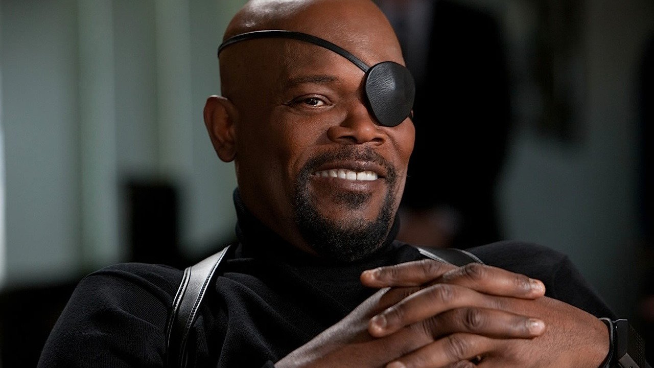 captain marvel samuel l jackson foto avengers endgame