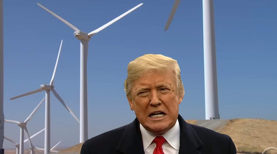 trump wind turbines