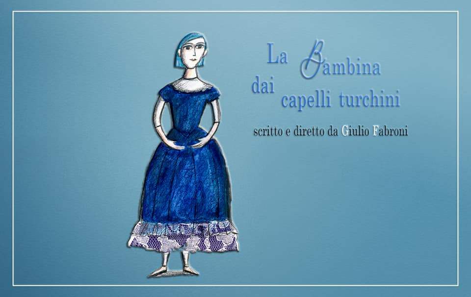 La bambina dai capelli turchini