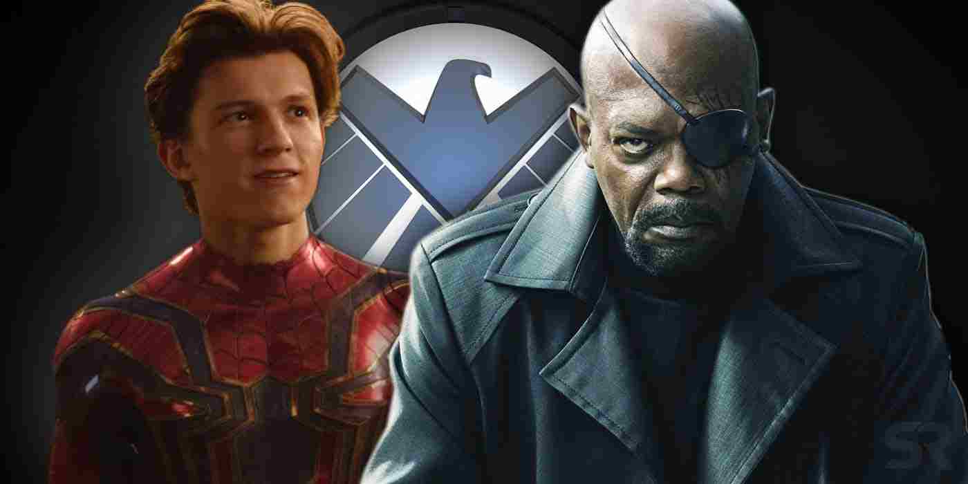 Spider Man and Nick Fury in SHIELD 1
