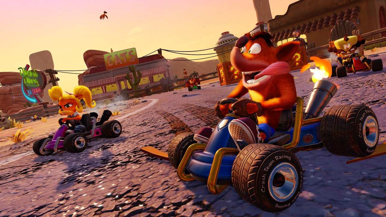 crash team racing nitro fueled ps4 playstation 4 3.original