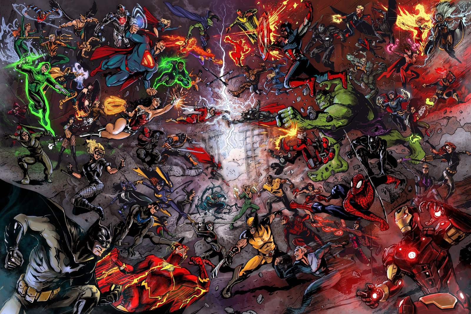 4954522 dc vs marvel war of the universes by timothylaskey d8dliff