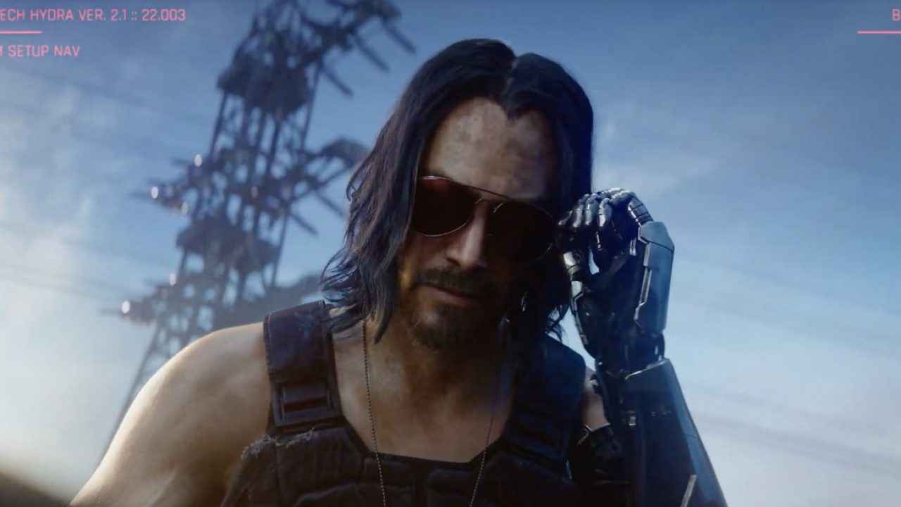 Keanu Reeves in Cyberpunk 2077