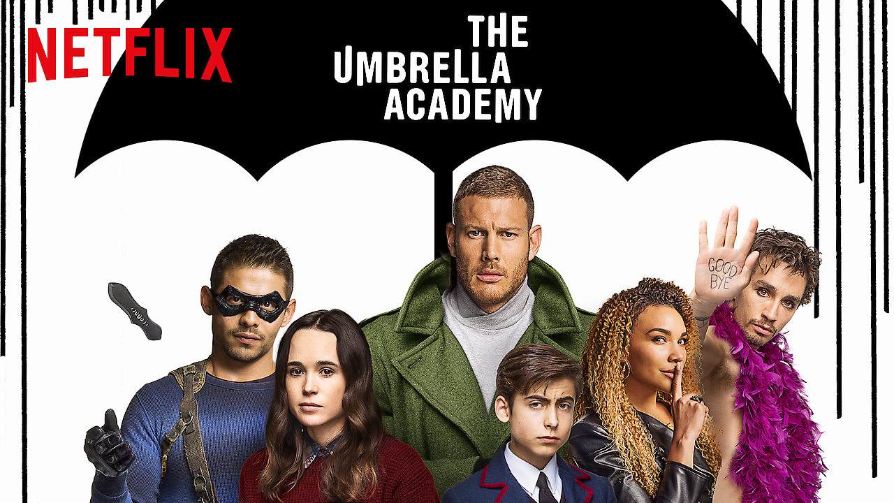 umbrella academy wide poster
