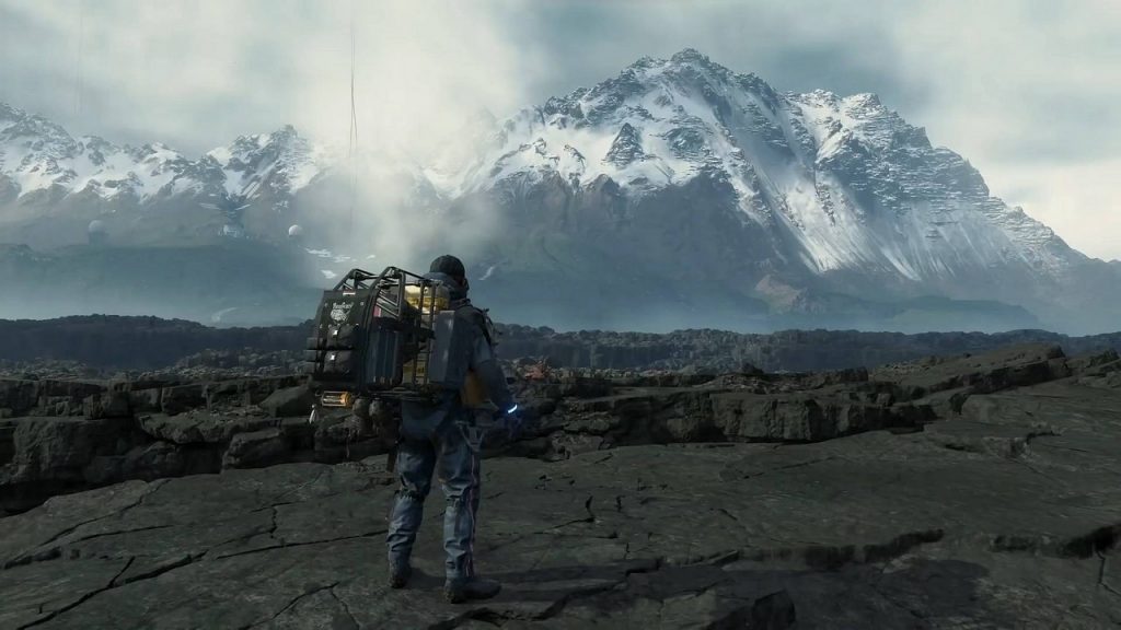 death stranding, screenshot di gioco