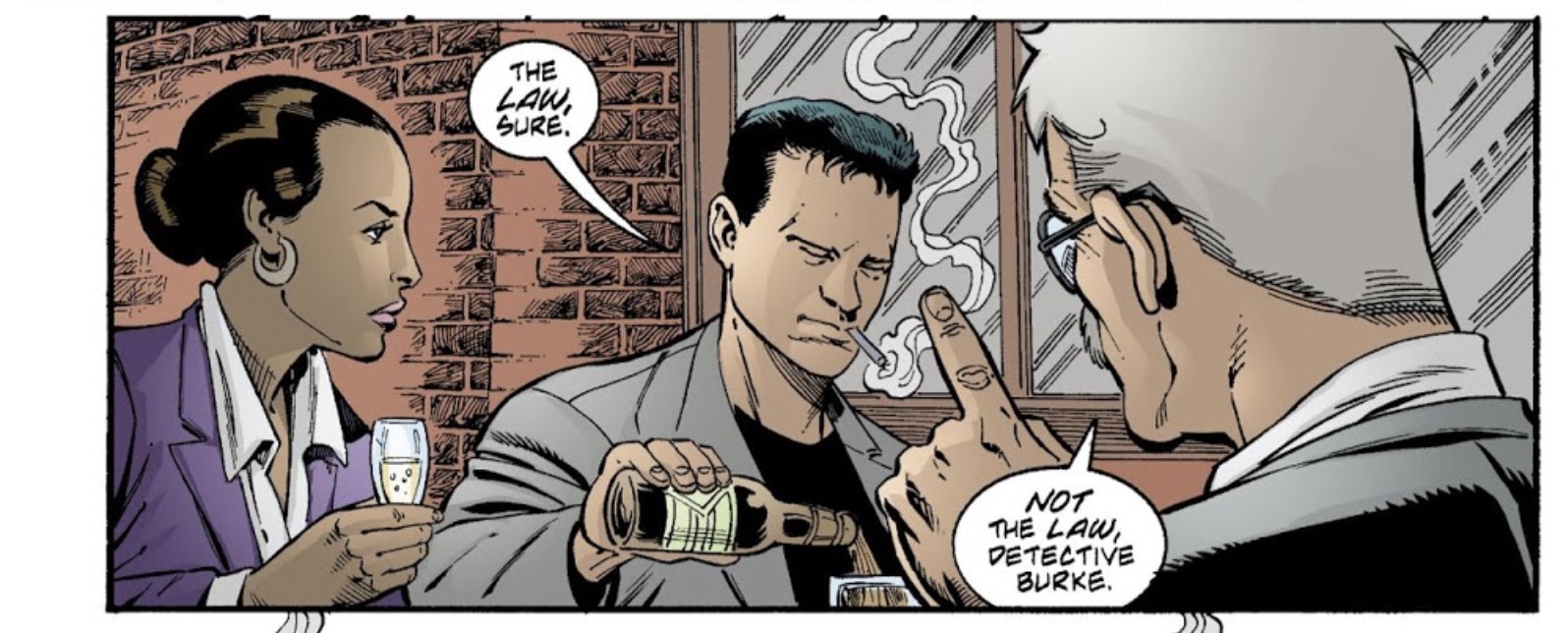 Detective Burke Batman 587