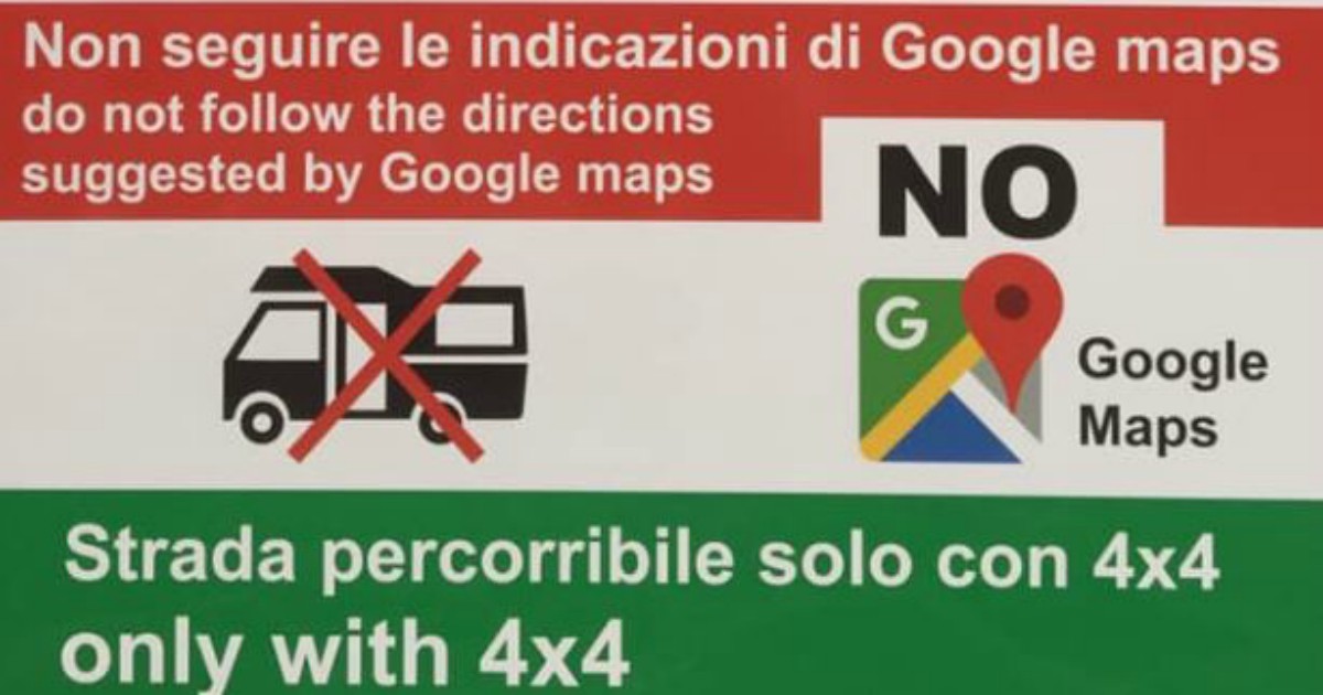 Google Maps Sardegna