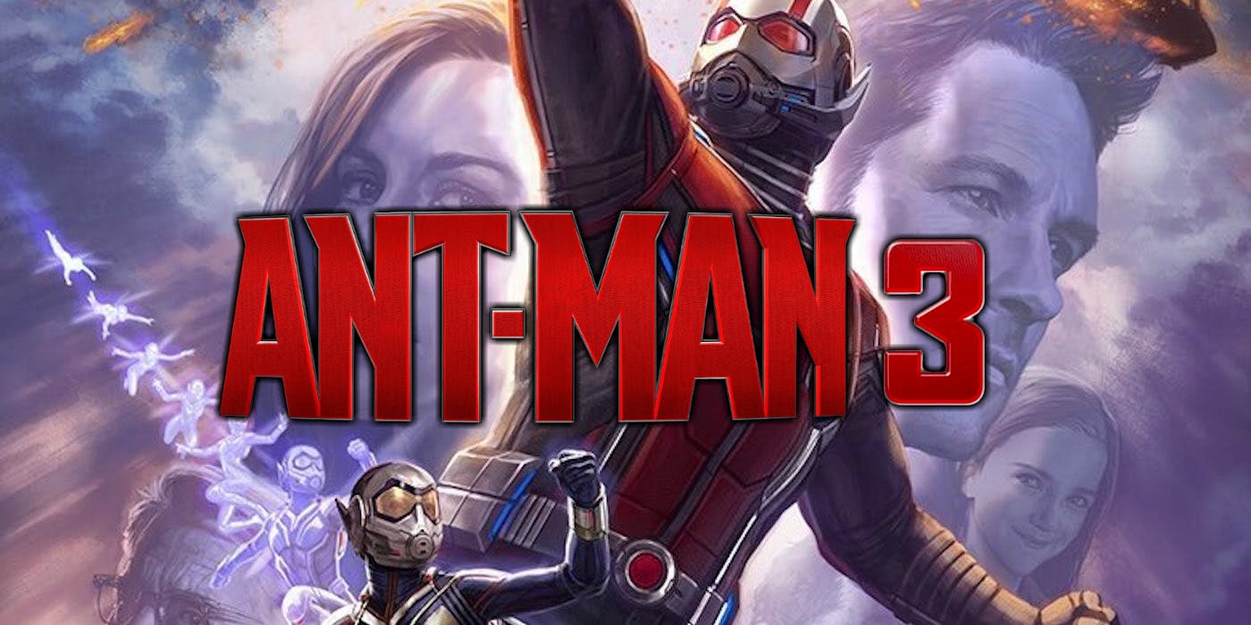Ant Man 3 banner