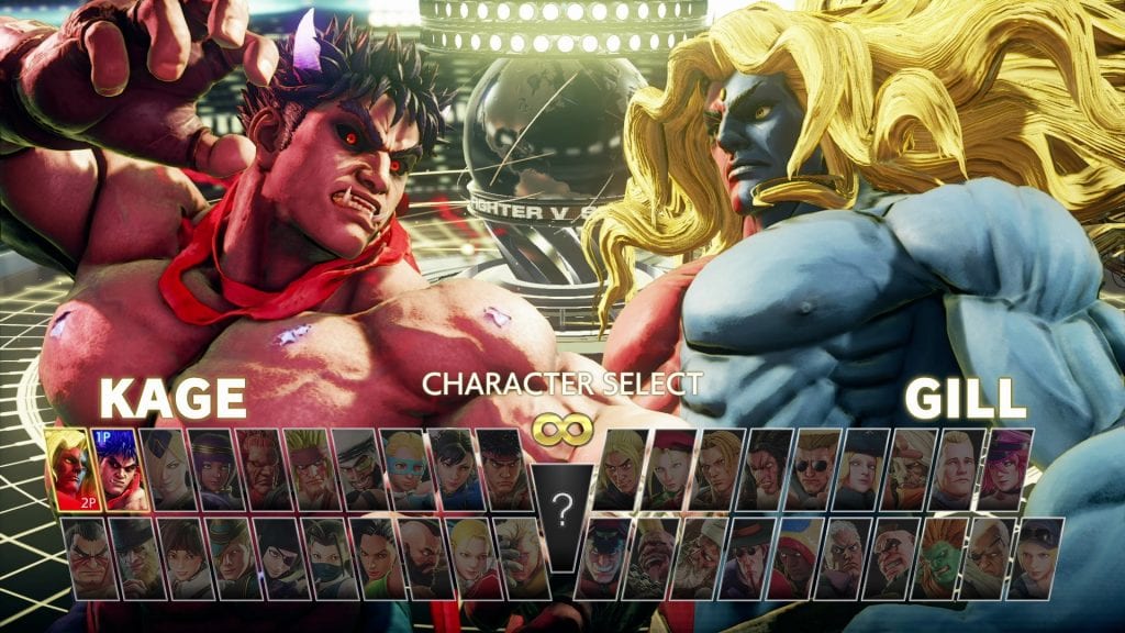SFVCE character select