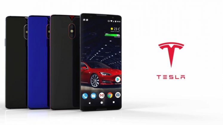 tesla phone