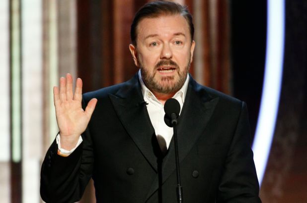 ricky gervais golden globes