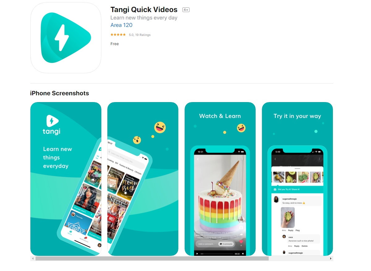 Tangi Google App iOS