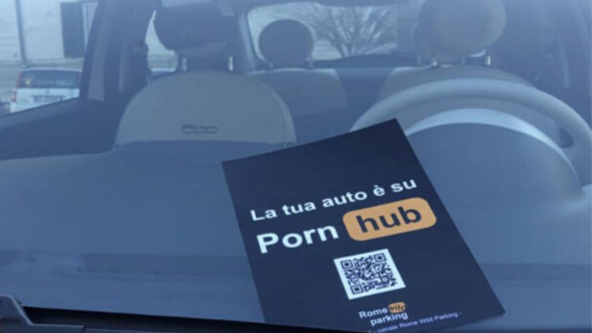 Auto Pornhub Roma Parcheggio