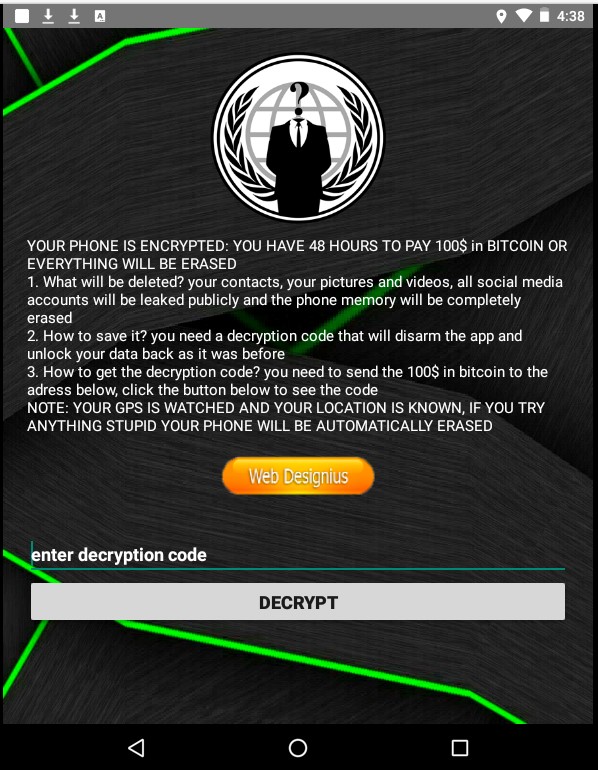 Coronavirus CovidLock Ransomware Android